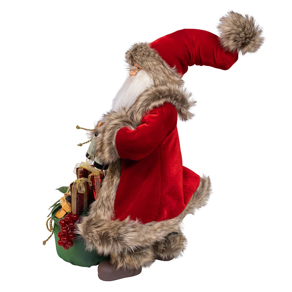 Kurt Adler 18" Kringles Vineyard Santa